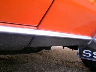 1969 Camaro SS 396 For Sale - Front Right Panel Behind Wheel